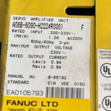 A06B-6090-H222 Module, PLC, LCD, Board, Controller