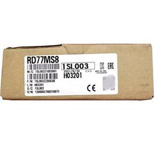 RD77MS8 Module, PLC, LCD, Board, Controller